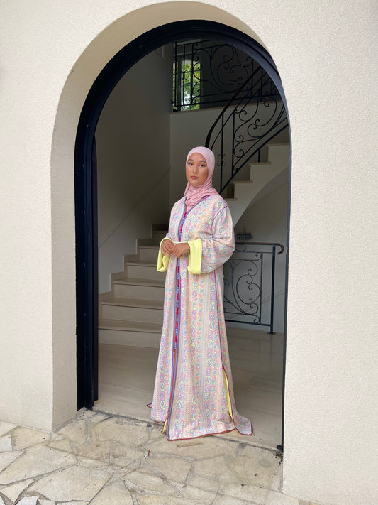 Caftan Sari pastel
