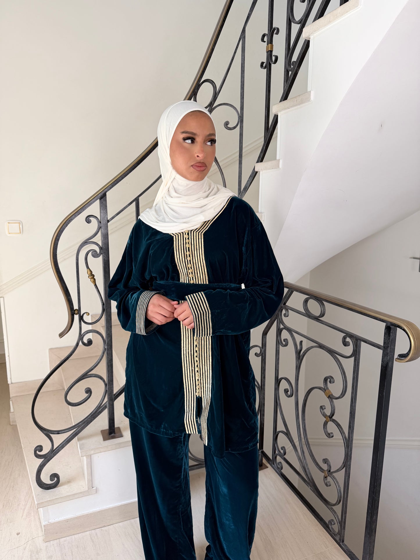 Ensemble Sofia bleu