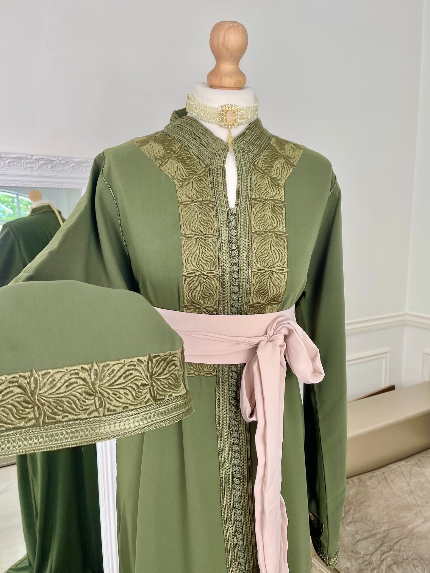 Caftan Wiam vert