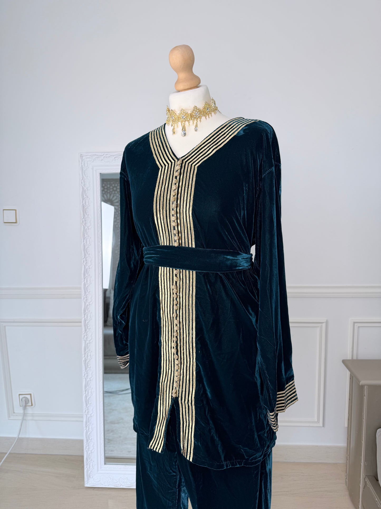 Ensemble Sofia bleu