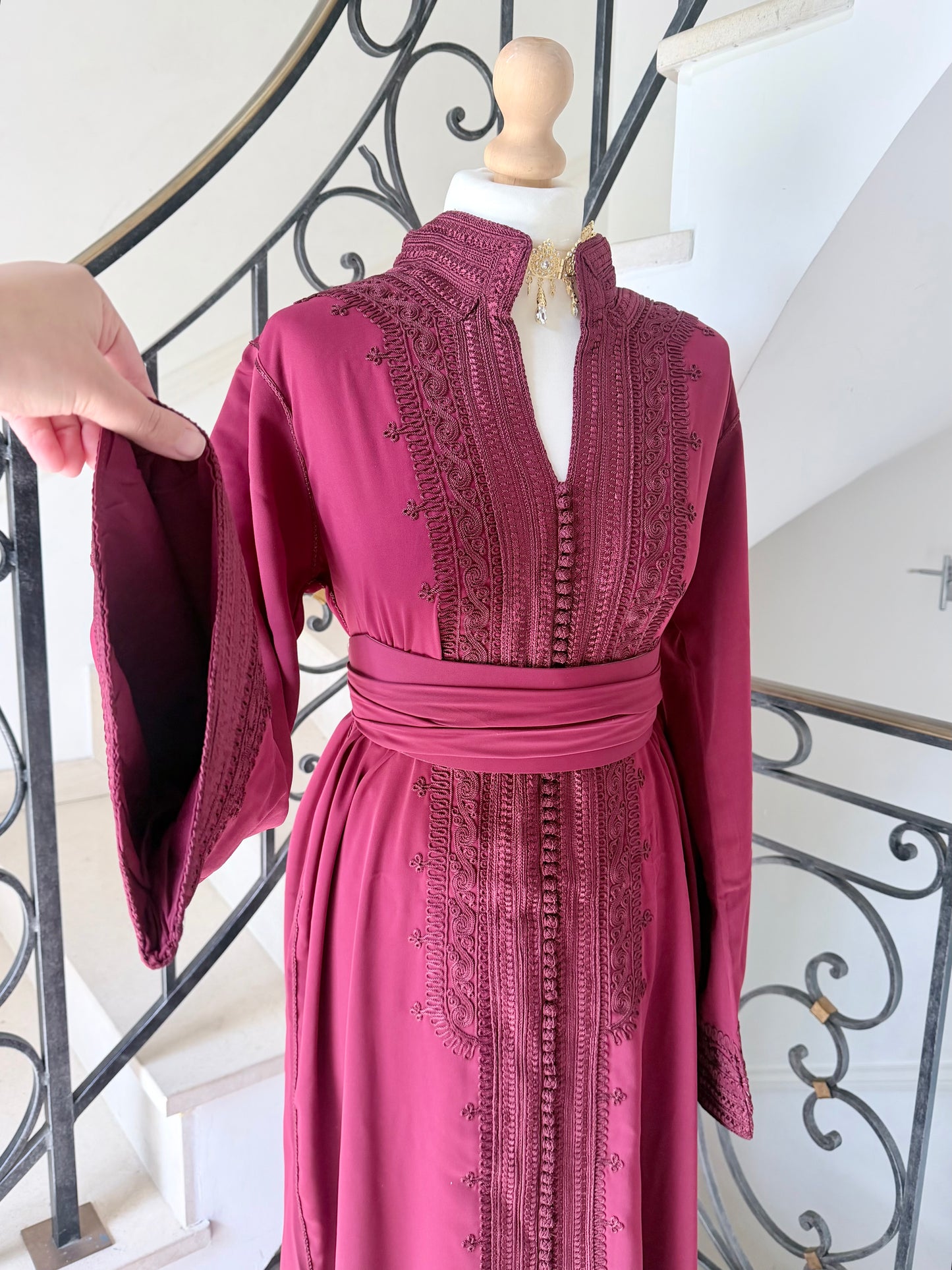Caftan Wydad bordeau