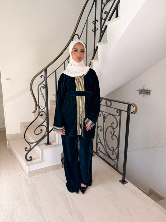 Ensemble Sofia bleu