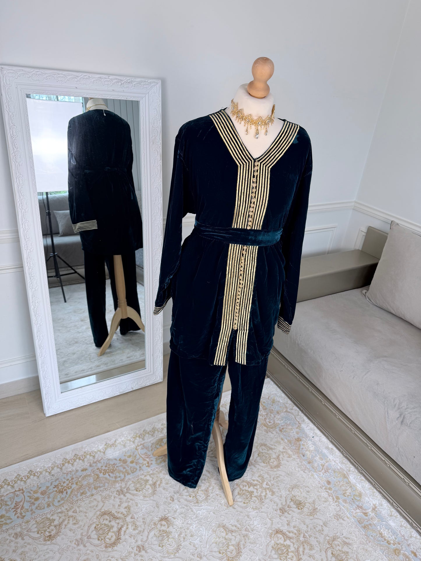 Ensemble Sofia bleu