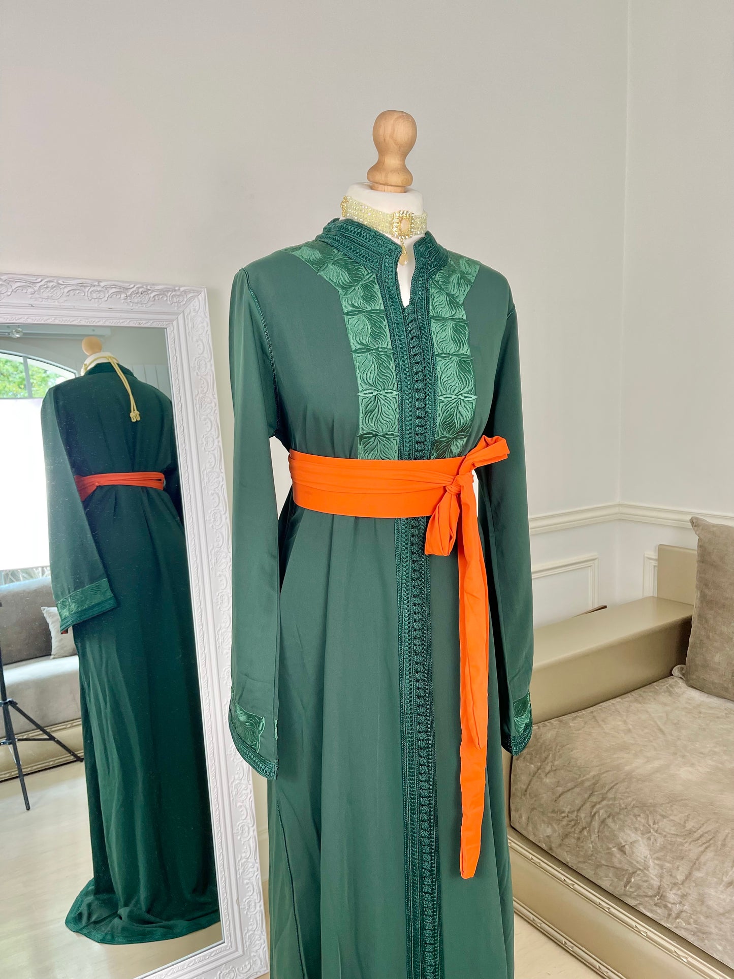 Caftan Wiam vert