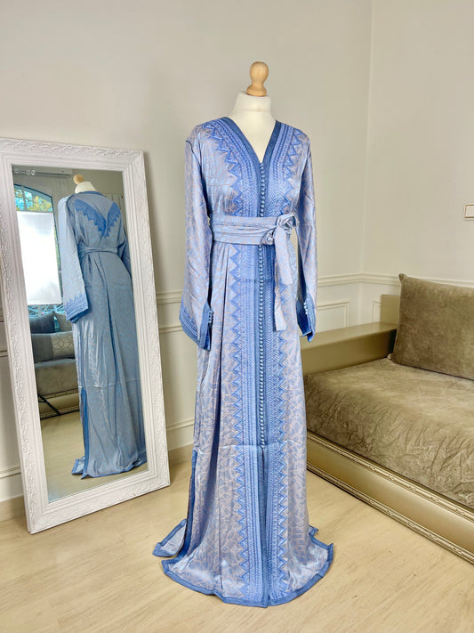 Caftan Naila bleu