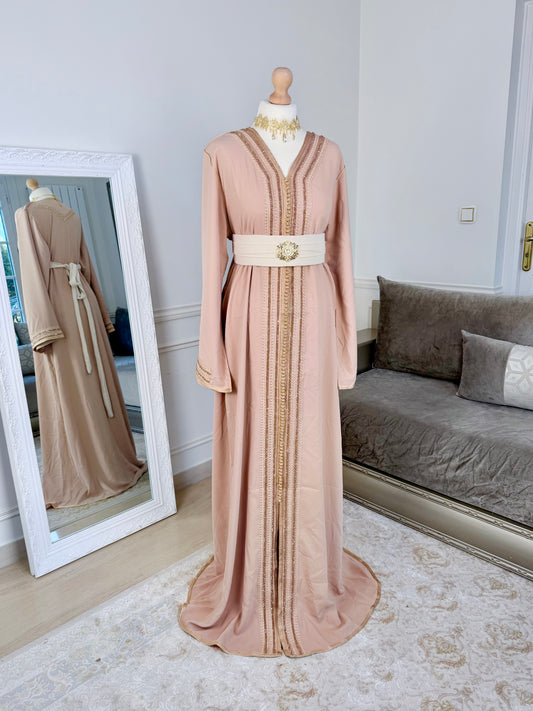 Caftan Lina crème