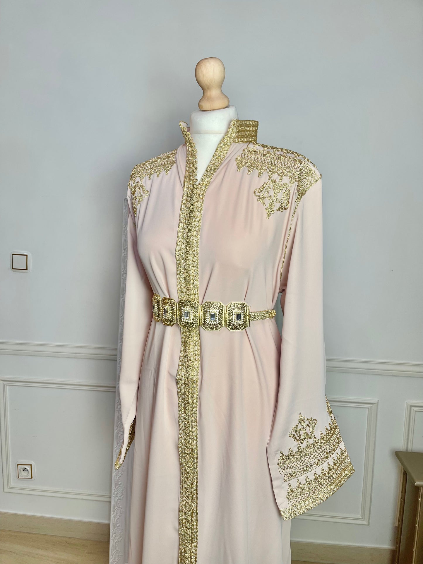 Caftan Inès beige