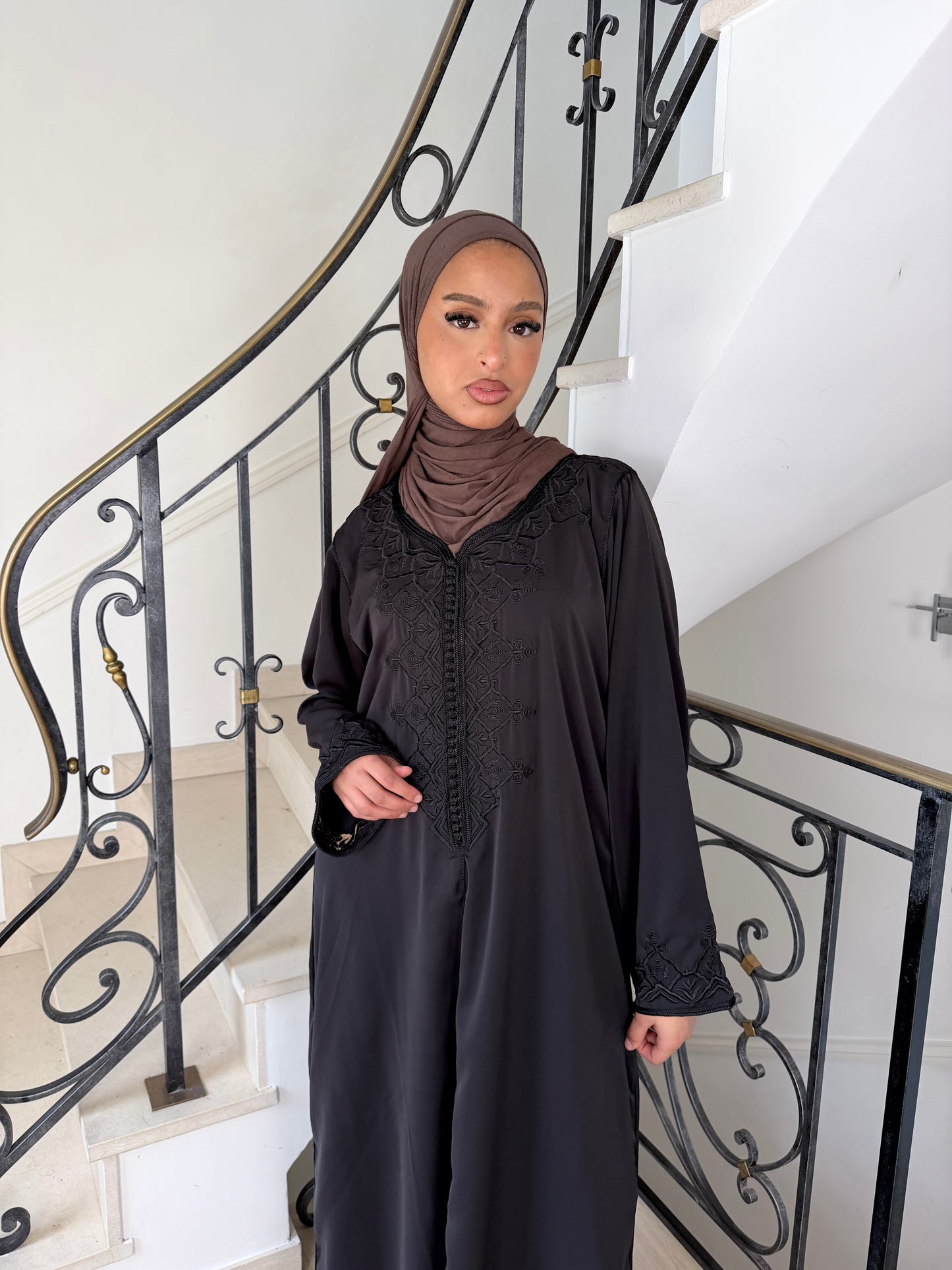 Gandoura Safia noir