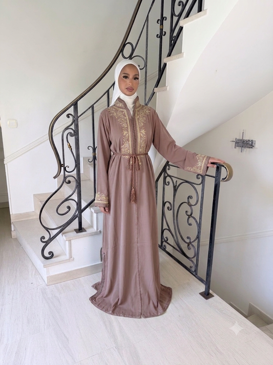 Caftan Sirine taupe